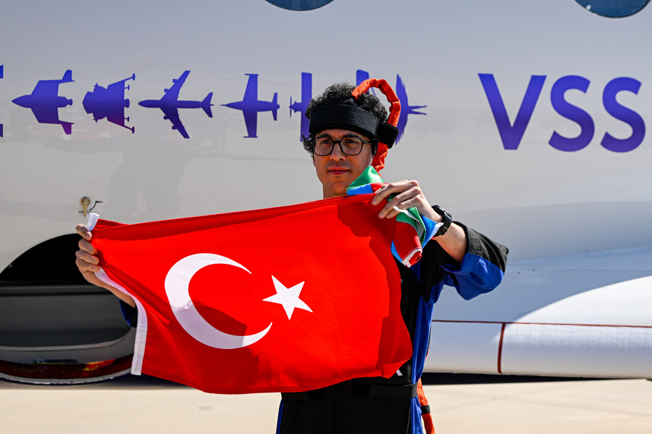 Turkish astronaut Cihangir conducted 7 experiments on suborbital flight