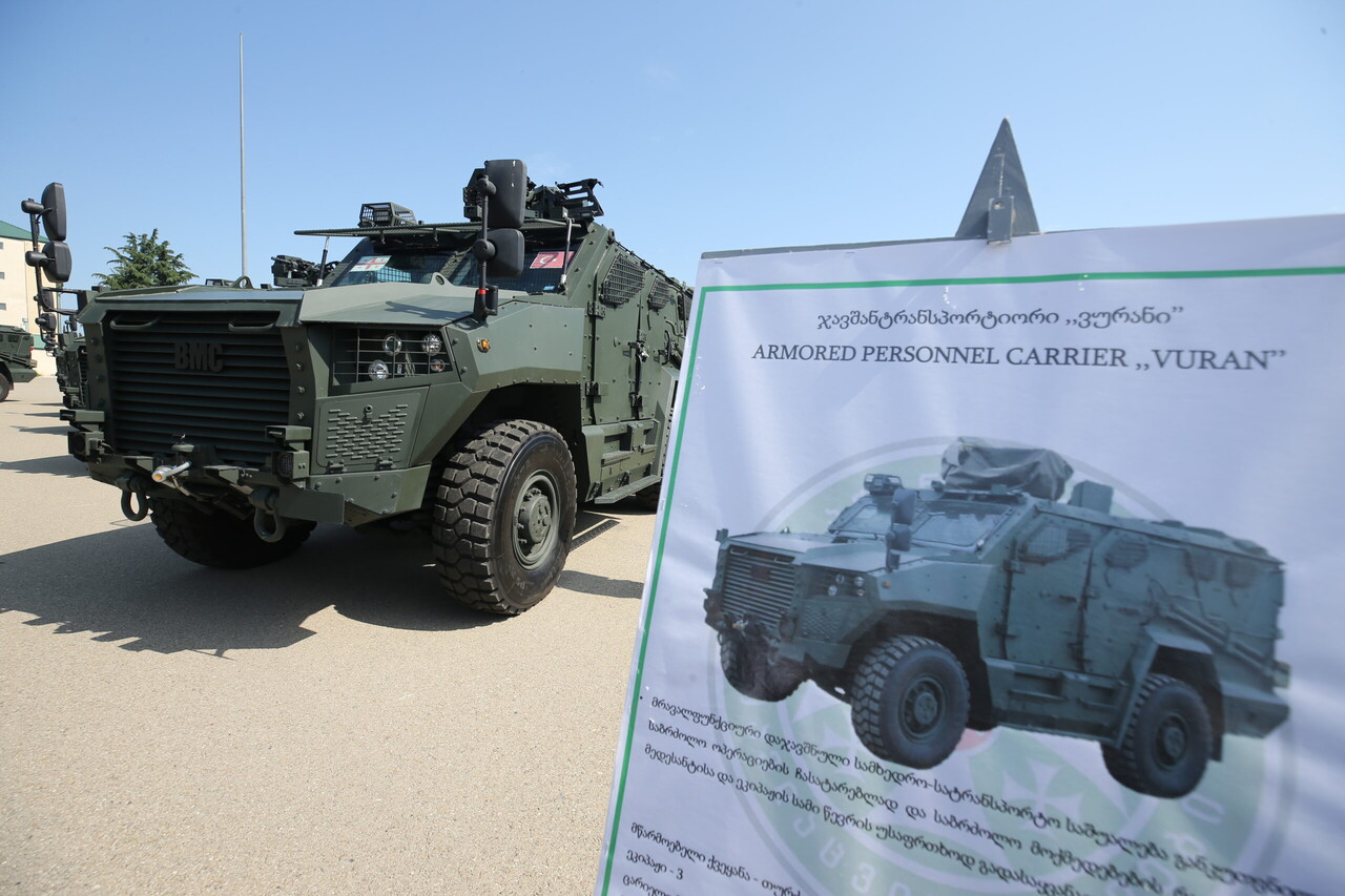 Defense partnership bolstered as Georgia receives Vuran 4x4 from Türkiye
