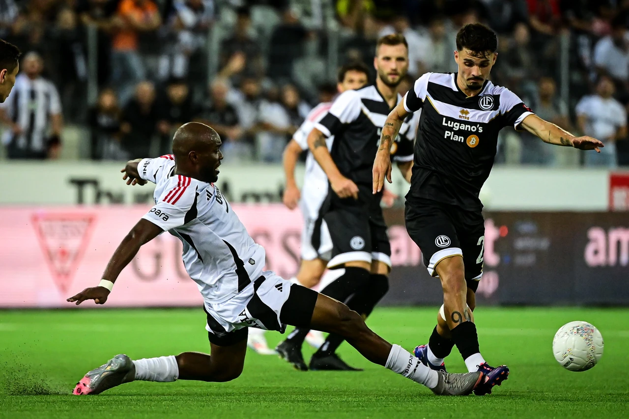 Besiktas battles to 3-3 draw with Lugano in Europa League play-off first leg