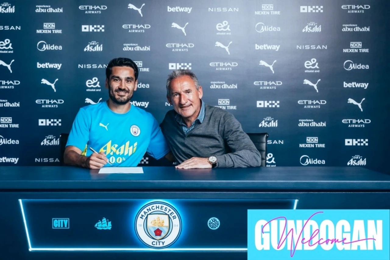 Ilkay Gundogan returns to Manchester City after leaving Barcelona