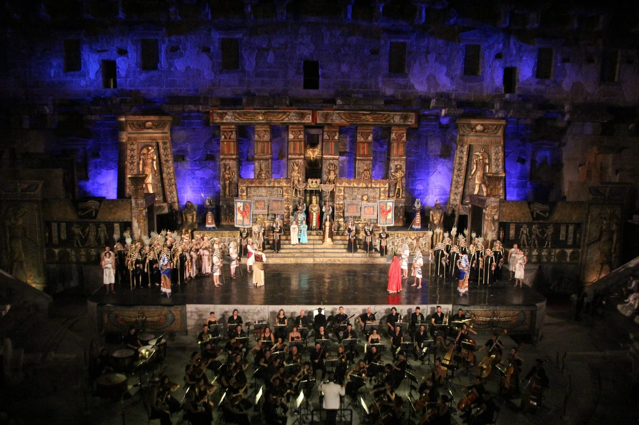 31st Int'l Aspendos Opera and Ballet Festival kicks off with Giuseppe ...