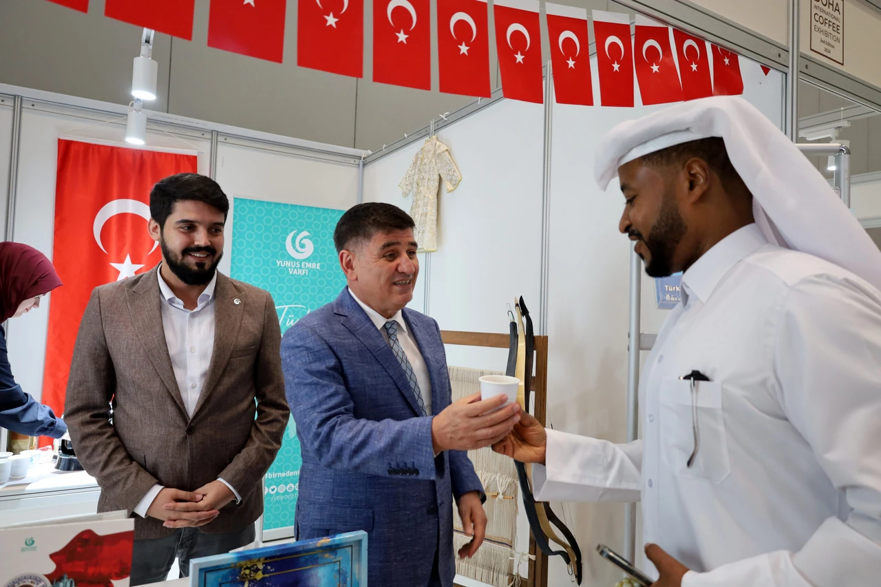 Turkish coffee showcased at Doha International Coffee Expo