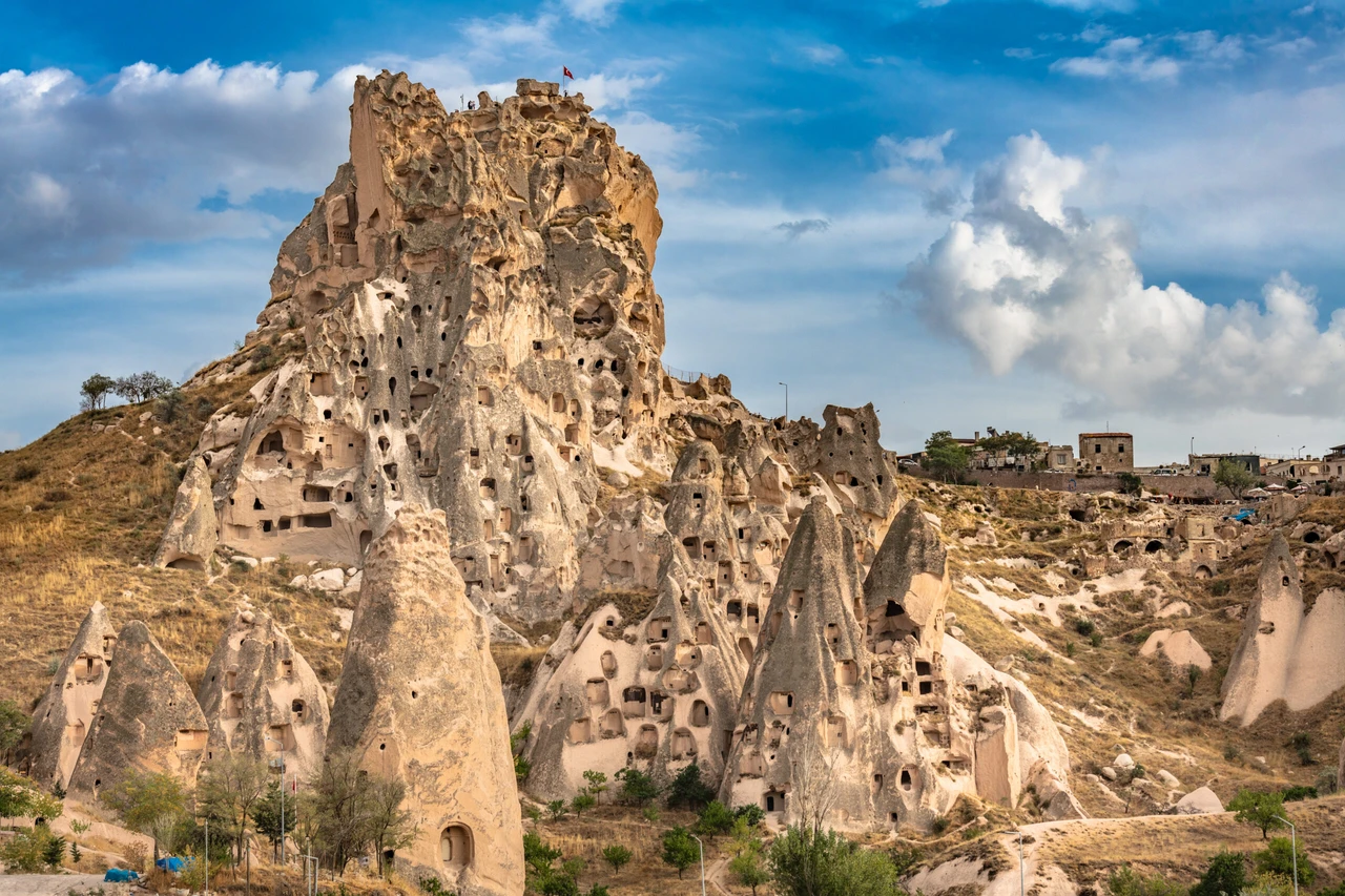 ⁠Cappadocia’s Uchisar Castle: The ugliest, most eccentric castle in Türkiye