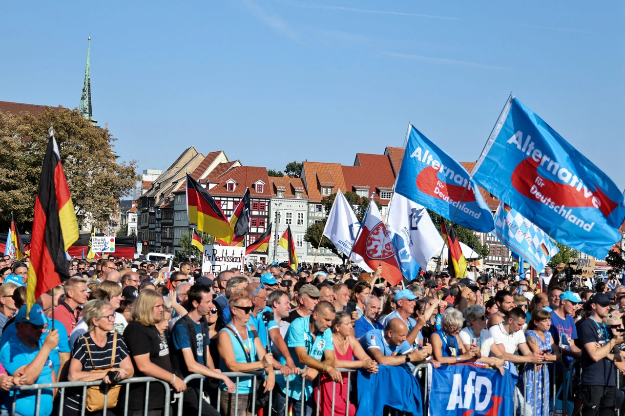 Germany's far-right AfD party wins Thuringia state election for first time