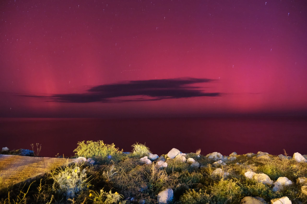 Türkiye witnesses rare display of Northern Lights