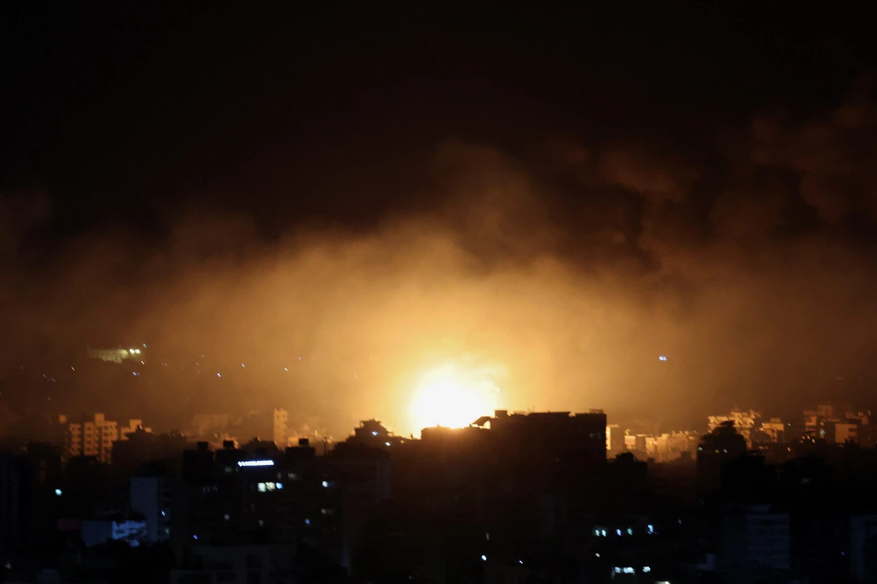 Israeli airstrikes hit Hezbollah strongholds in Beirut, causing civilian casualties