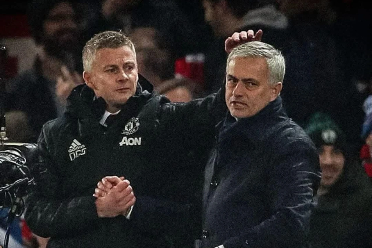 Coach Solskjaer and mourinho