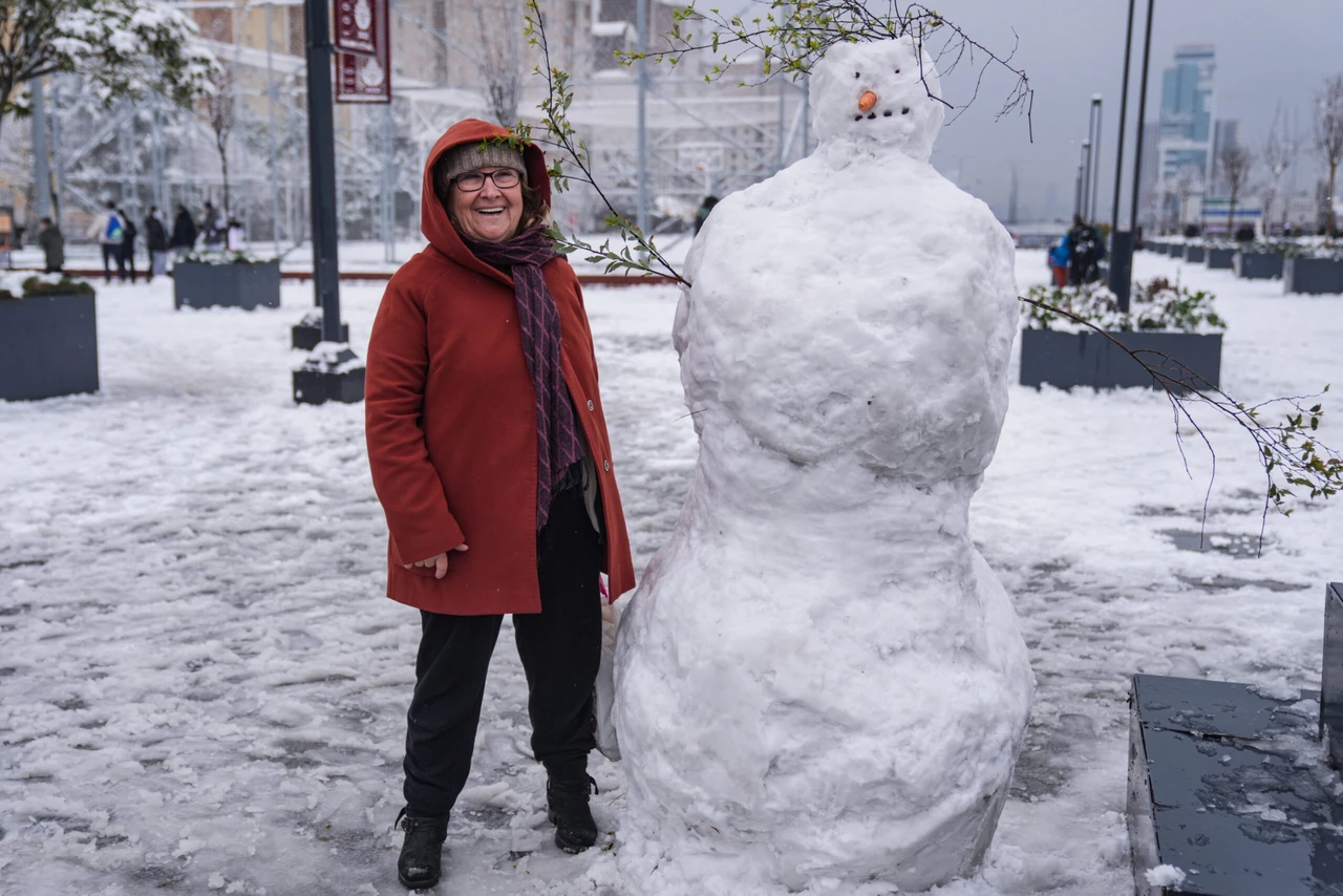 snowstorm in istanbul