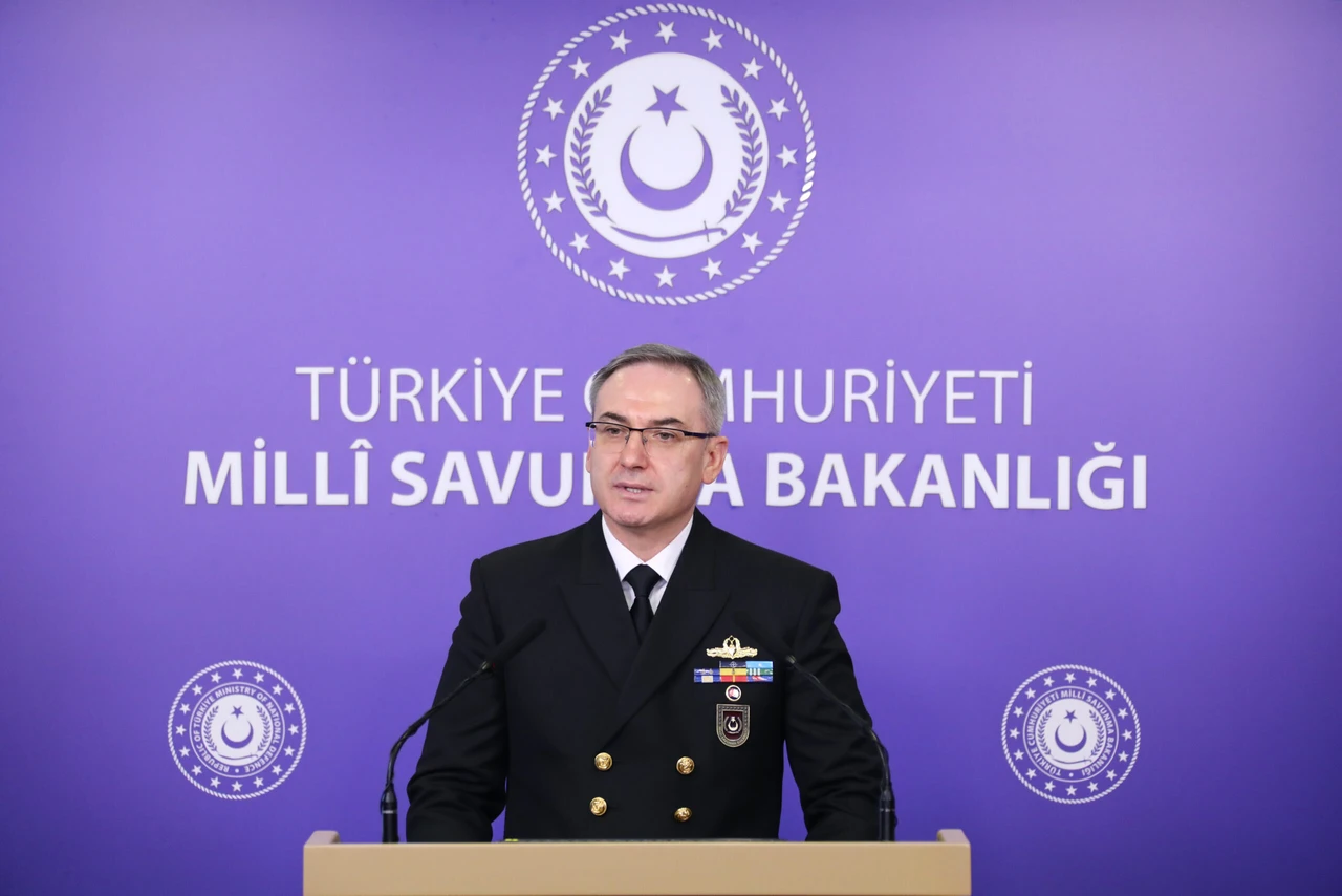 Photo shows Turkey Rear Admiral Zeki Akturk