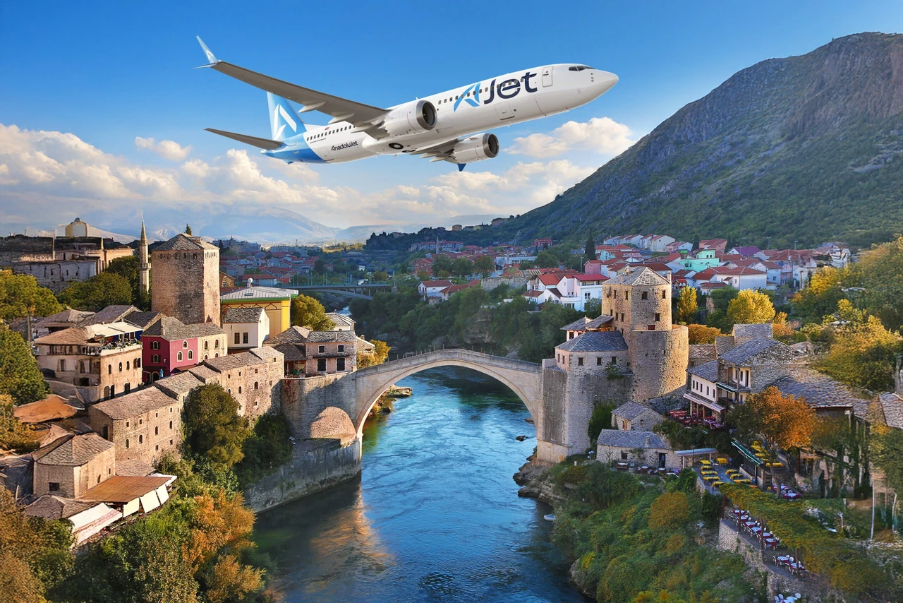 AJet expands operations in Bosnia-Herzegovina, launching flights between Istanbul-Mostar