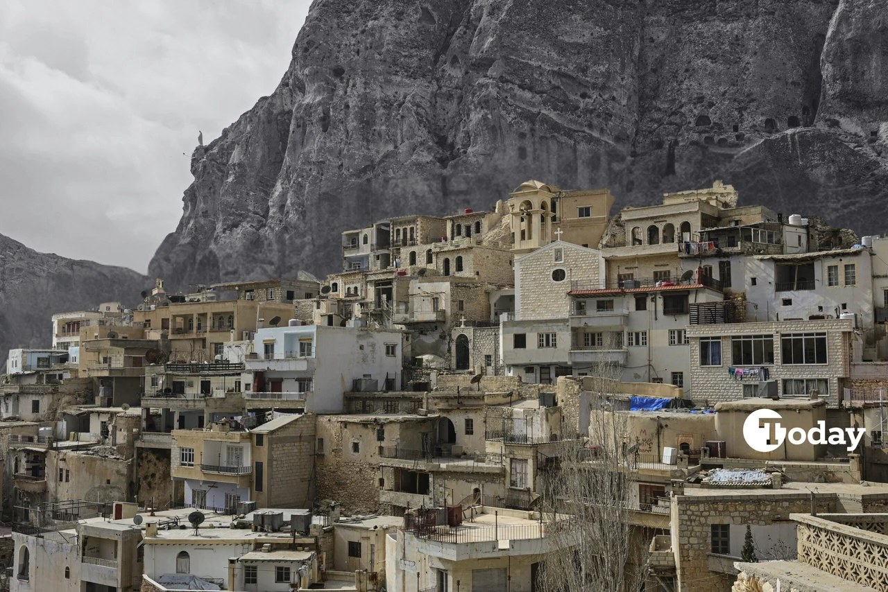 A view of Maaloula, Syria, one of the oldest Christian towns, as life returns to normal after the fall of the Baath Party’s regime and the Assad family’s long rule, February 9, 2025.