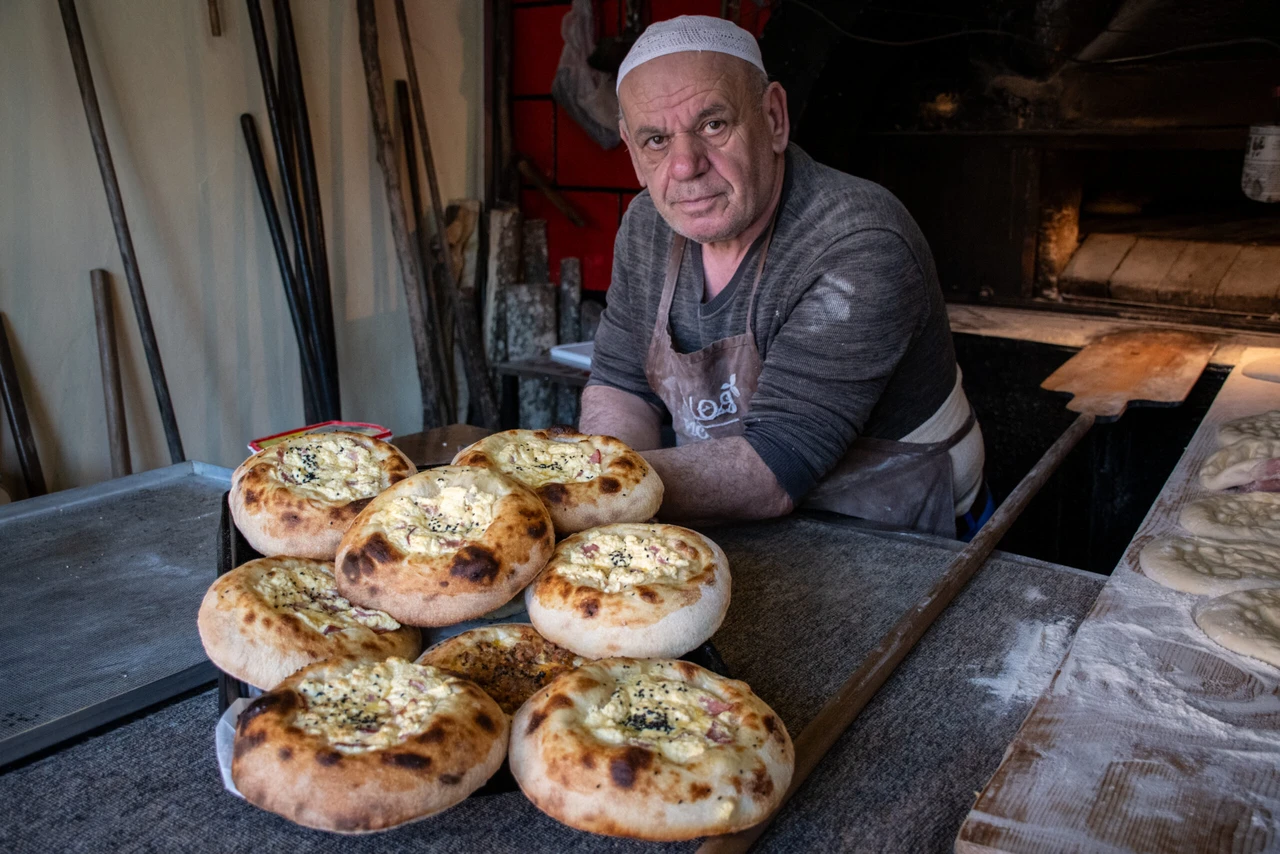 Prizren's Ramadan pita, egg-topped Pitayka