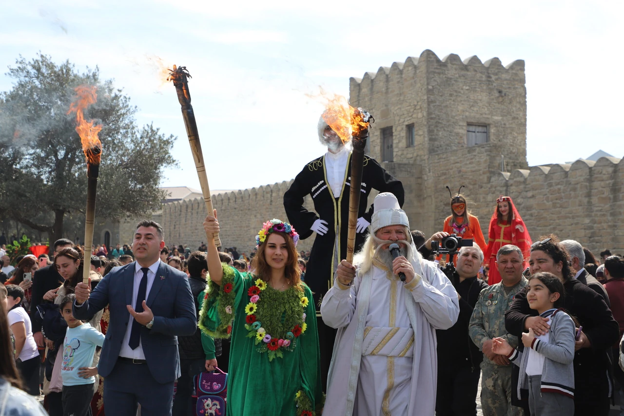 Nowruz celebrations in Baku