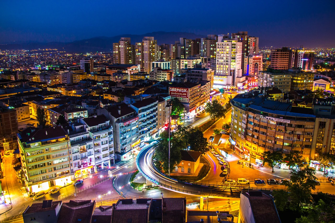 A view of Bursa