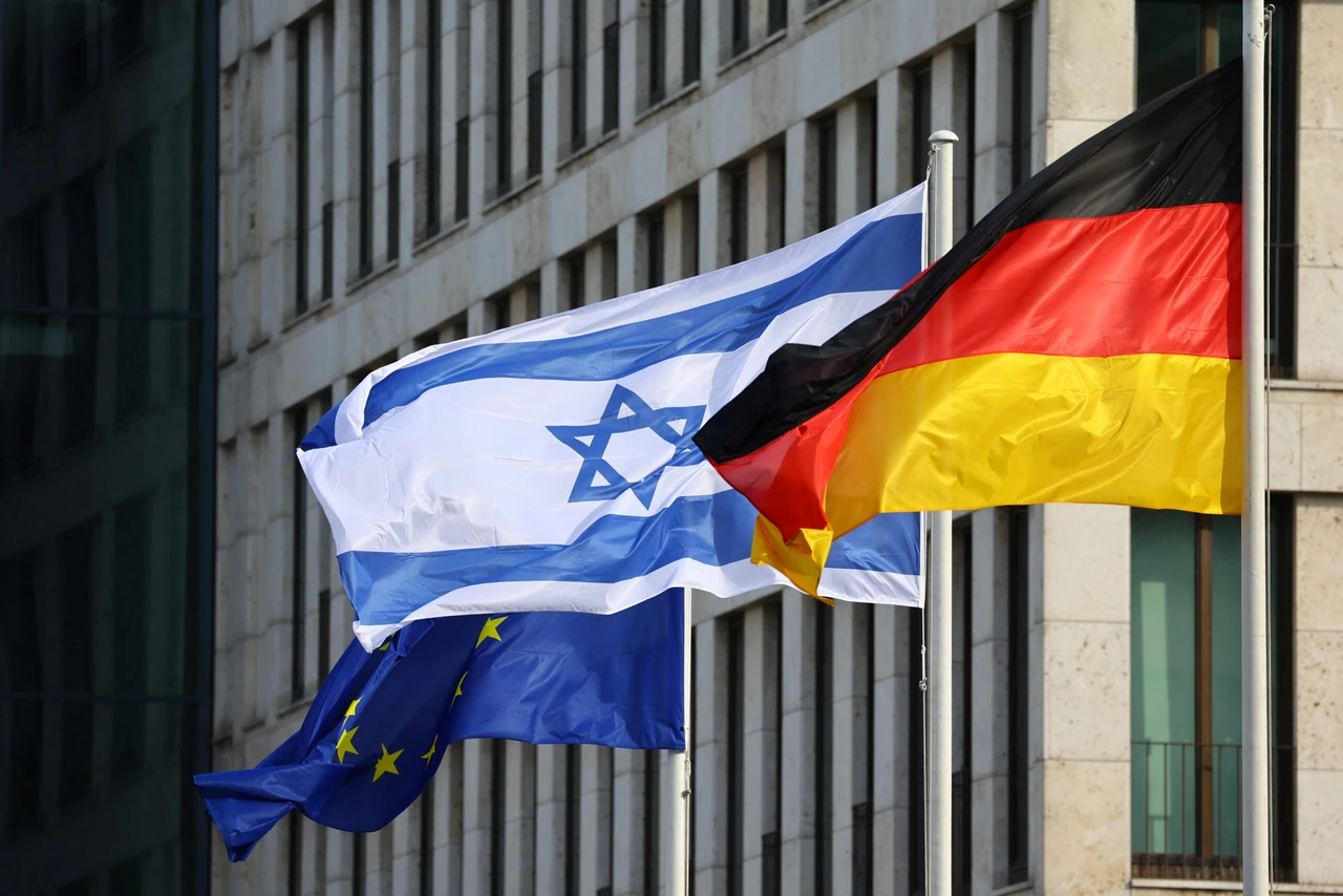 Germany halts arms exports to Israel