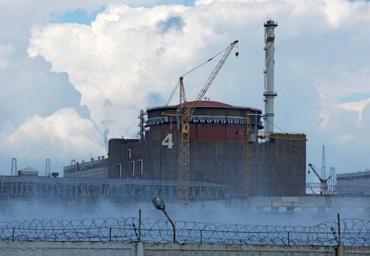 Russian forces set Europe's largest nuclear power plant in Ukraine on fire