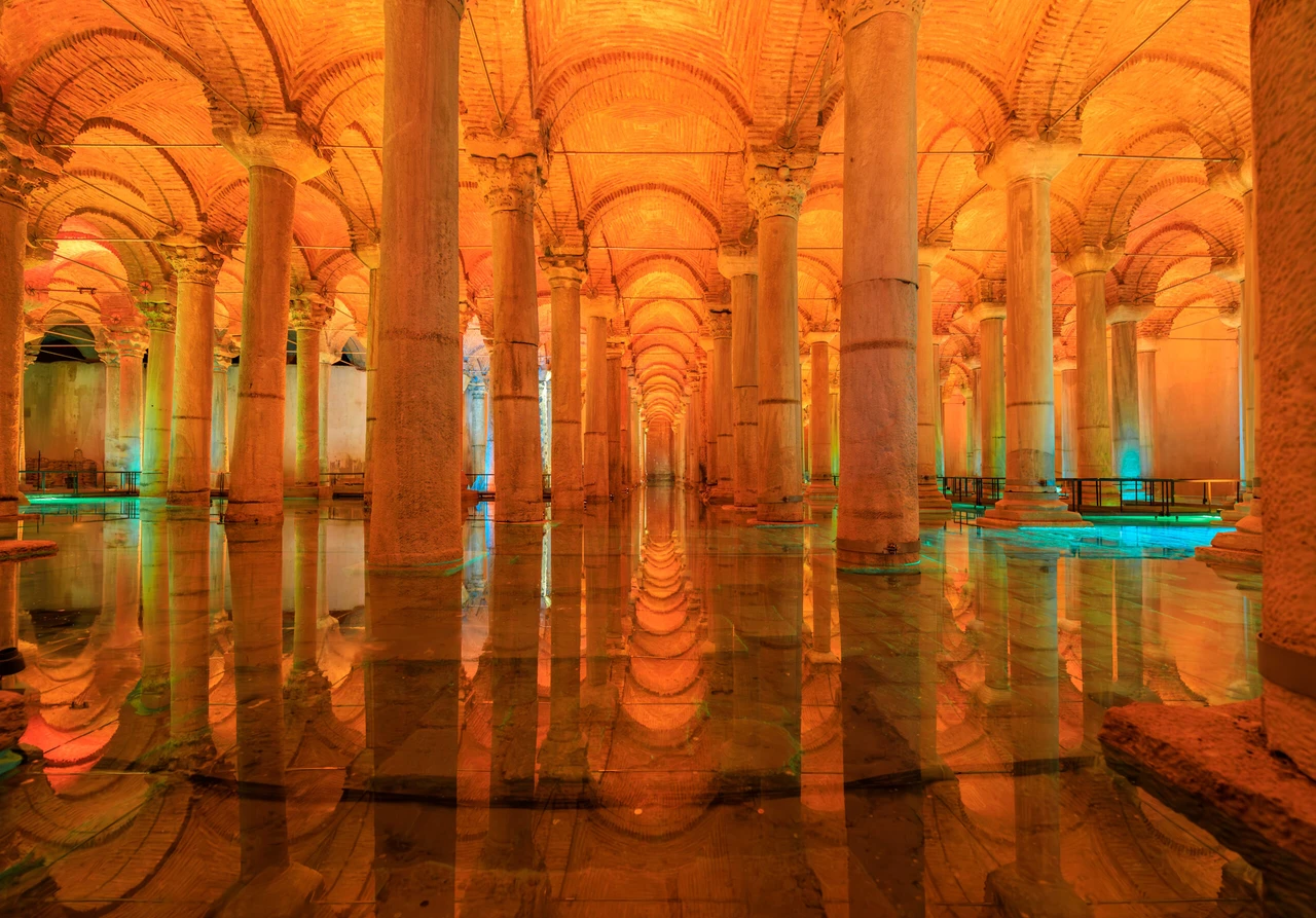 Istanbul's Basilica Cistern: Ancient marvel, modern exhibition site