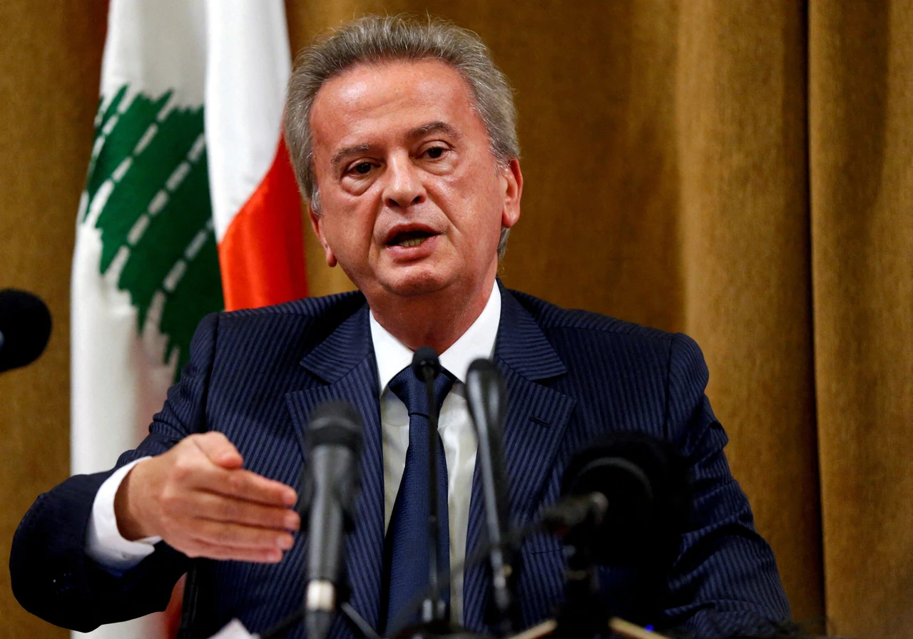 Former Lebanon central bank governor Riad Salameh detained in corruption probe