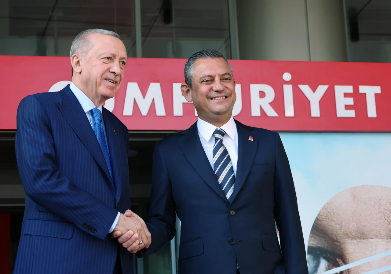 How did pro-government media react to Erdogan-Ozel meeting?