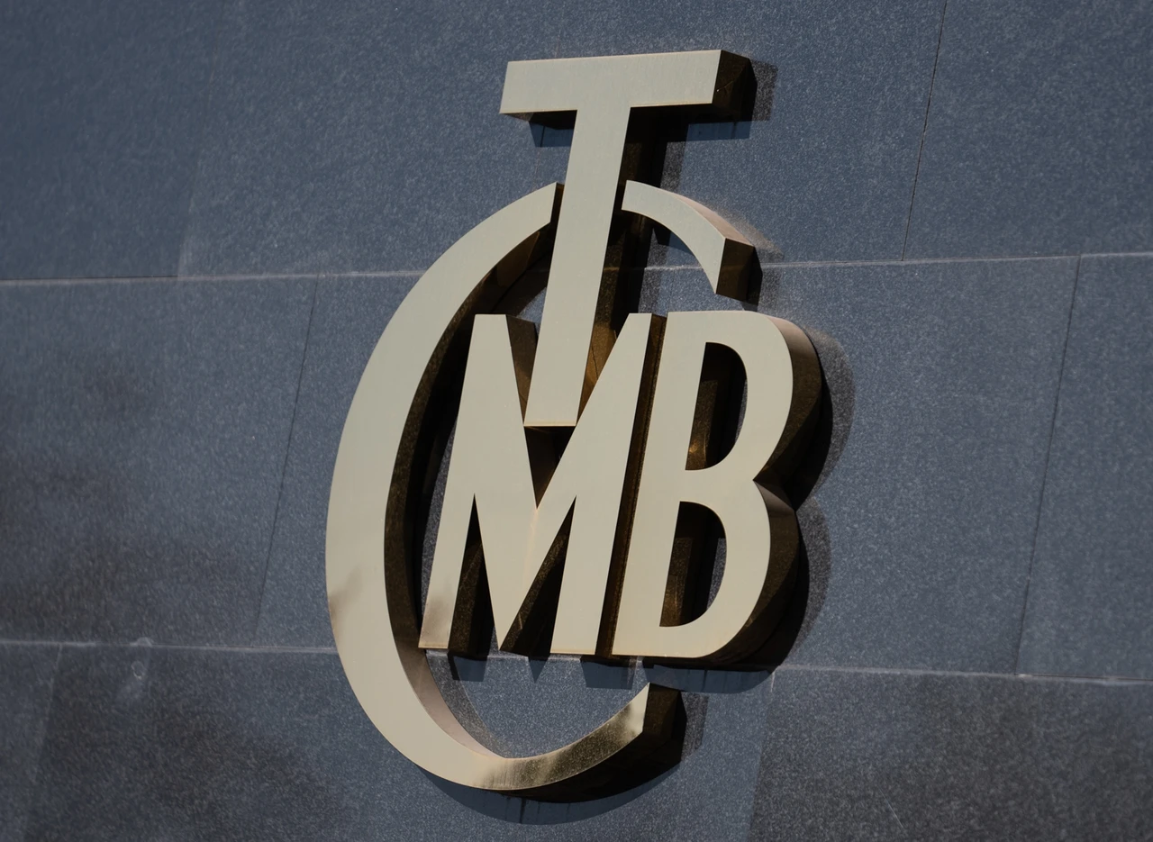 The emblem of the Turkish central bank