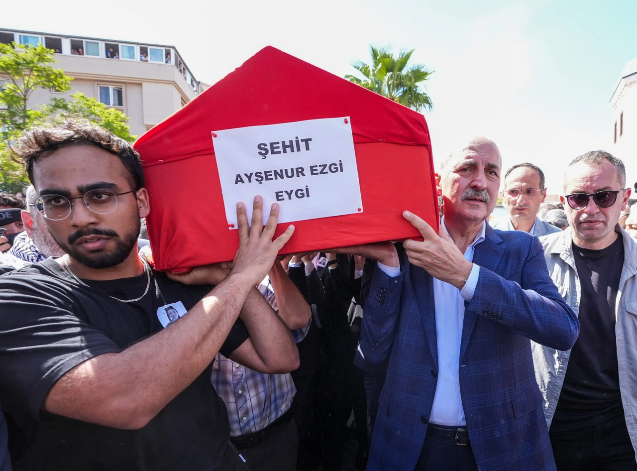 Turkish-American activist Eygi killed by Israeli forces laid to rest in Türkiye's Aydin