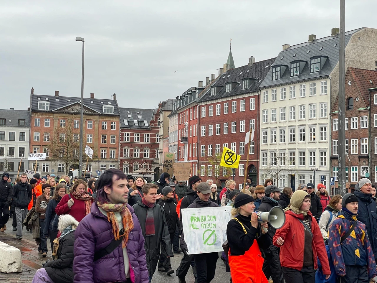 Climate activists take to Copenhagen streets against livestock emissions