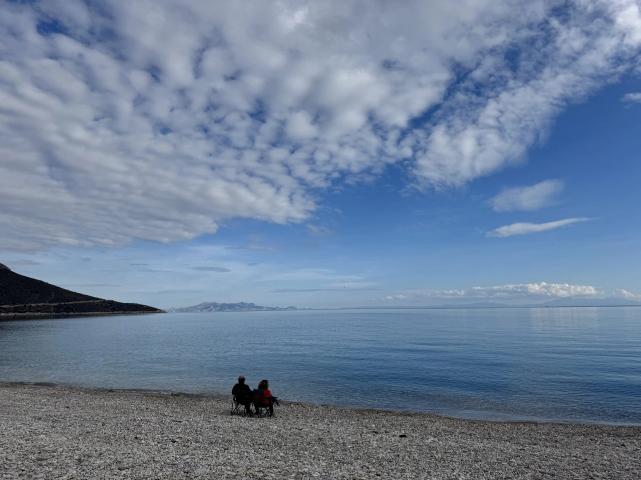 Scenic view of the Datca Peninsula, a popular tourism destination in Mugla, Türkiye.