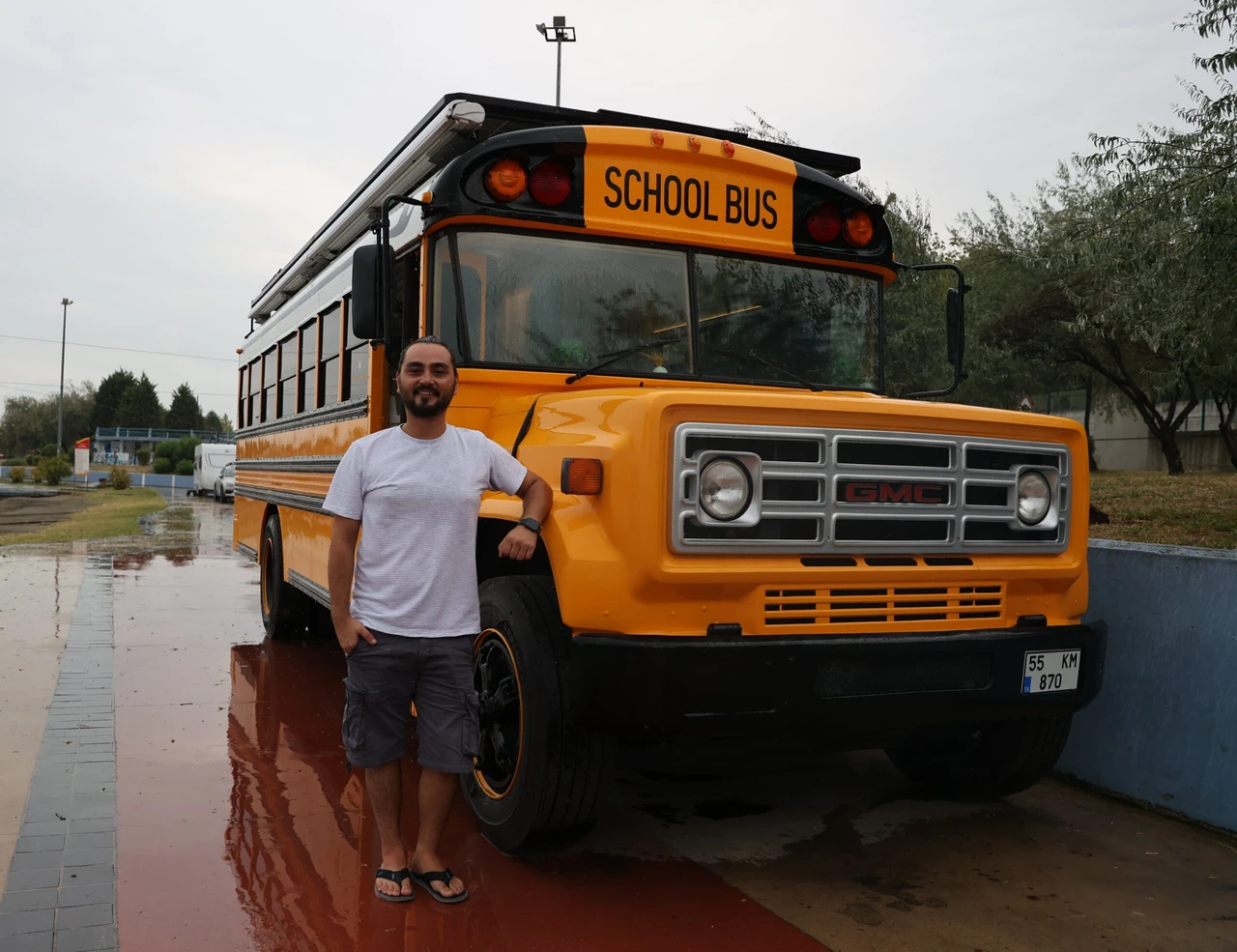 School bus odyssey: Turkish adventurer's 25,000 km Nepal trek