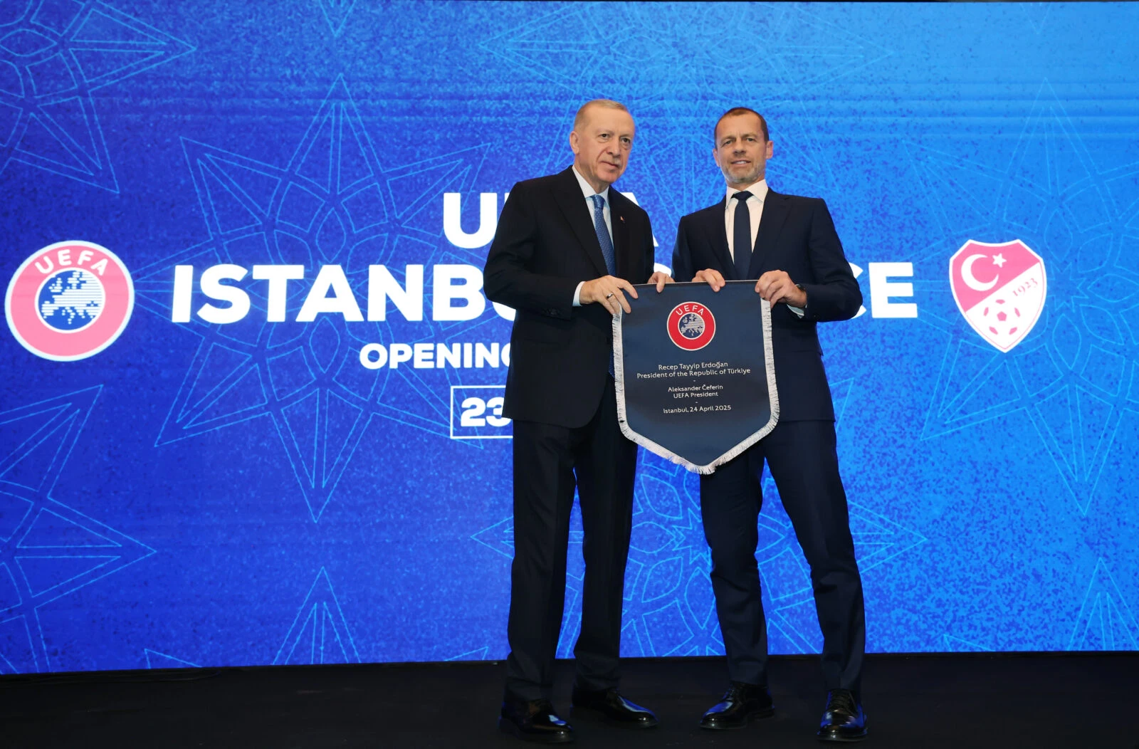 President Erdogan opens UEFA Istanbul Office – Türkiye Today