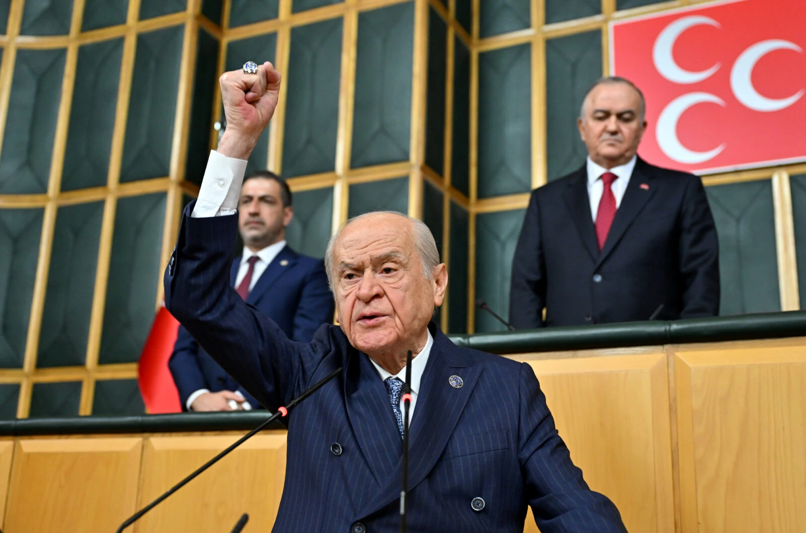 Nationalist party officials declare Oct. 22 as milestone after Bahceli's call on Ocalan