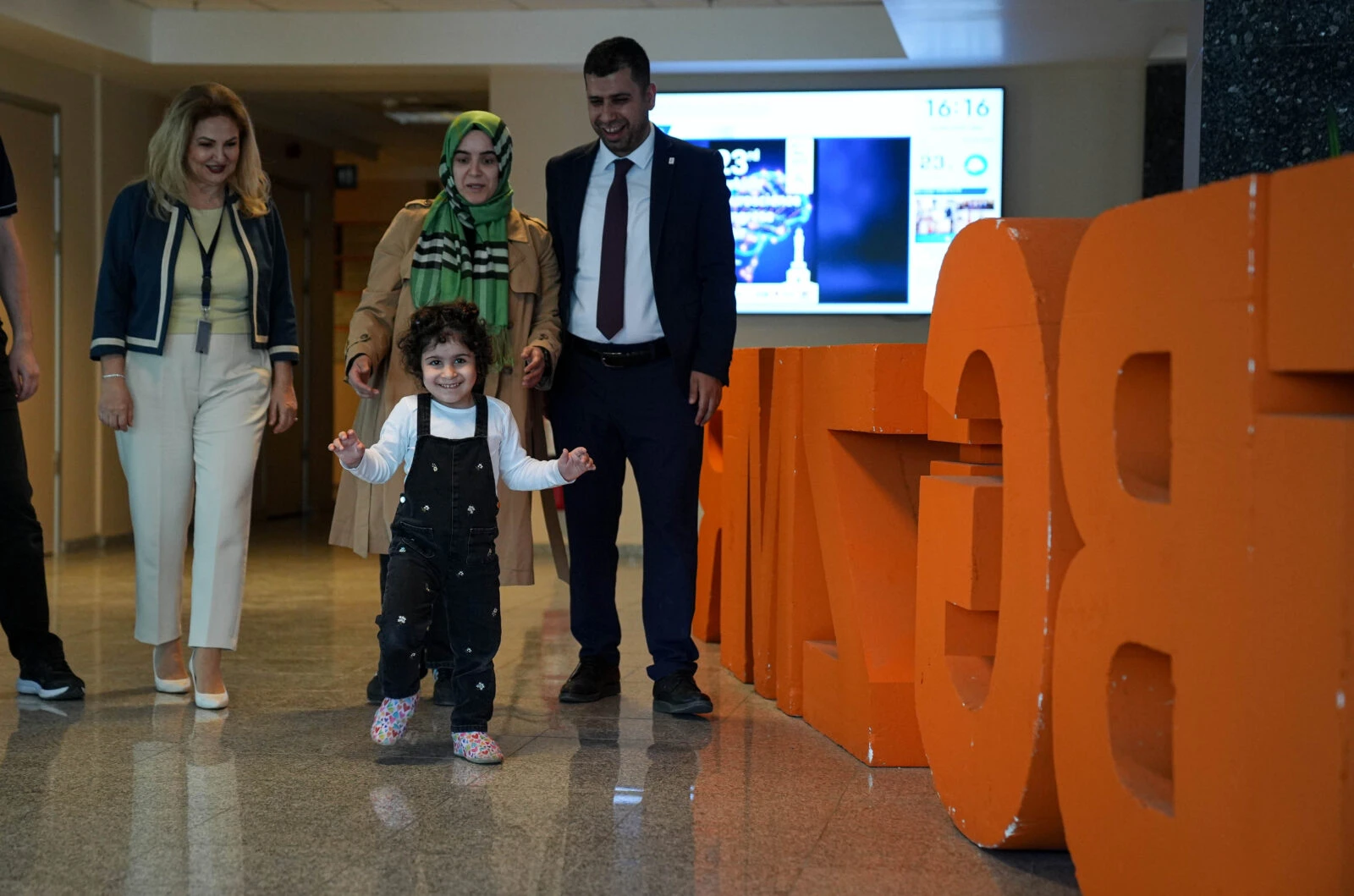 Turkish lecturer creates app to help daughter with Angelman syndrome