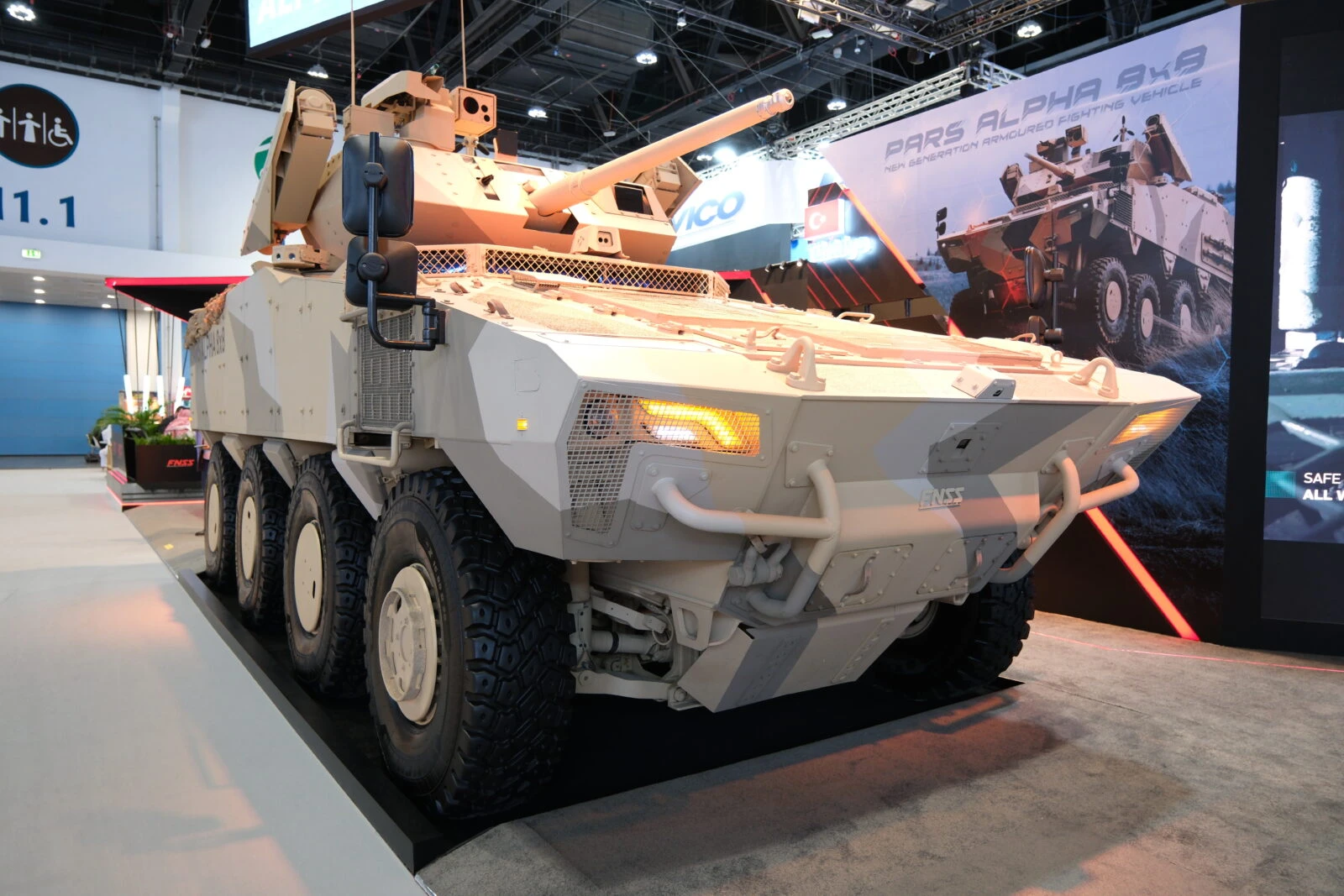 FNSS PARS ALPHA 8x8: Next-gen armored fighting vehicle to bolster ...