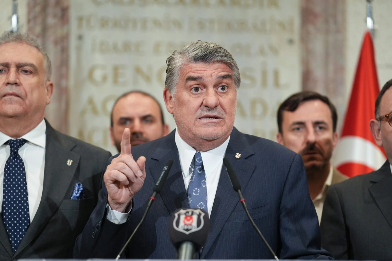 'They’re destroying Turkish Football': Besiktas president criticizes TFF – Türkiye Today