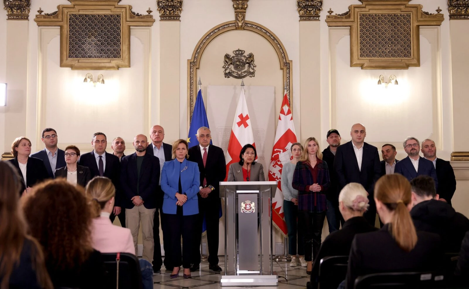 President Zurabishvili calls for social uprising after pro