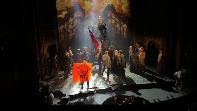 Environmental activists convicted of trespassing for disrupting 'Les Miserables' performance in London