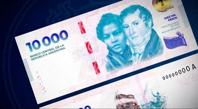 Argentina introduces 10,000-peso banknote amid soaring inflation