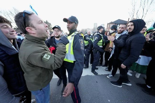 Canadian Security Intelligence Service cautions against potential violence stemming from Israel-Palestine protests