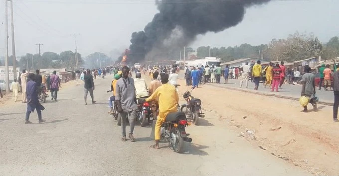 Fuel tanker explosion kills dozens in northern Nigeria