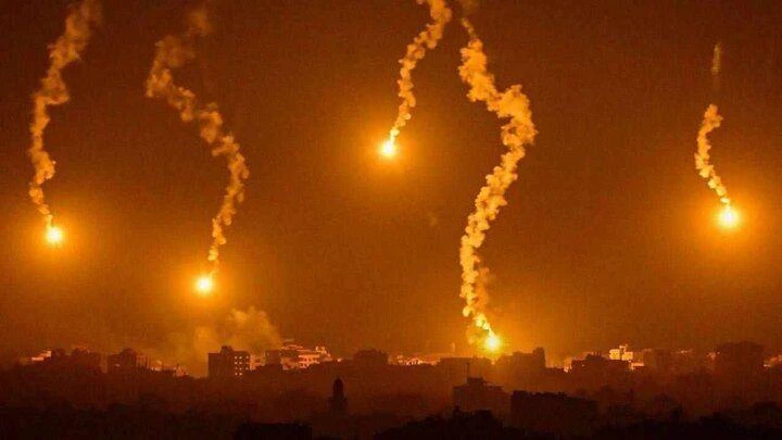 Israeli airstrikes on Gaza displacement center burns hundreds of civilians to death