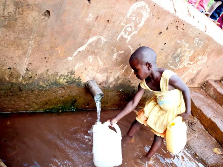 Türkiye's charity donates 4 water wells in Uganda