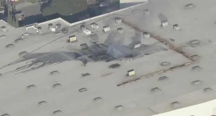 2 dead after plane crashes into commercial building in California, US