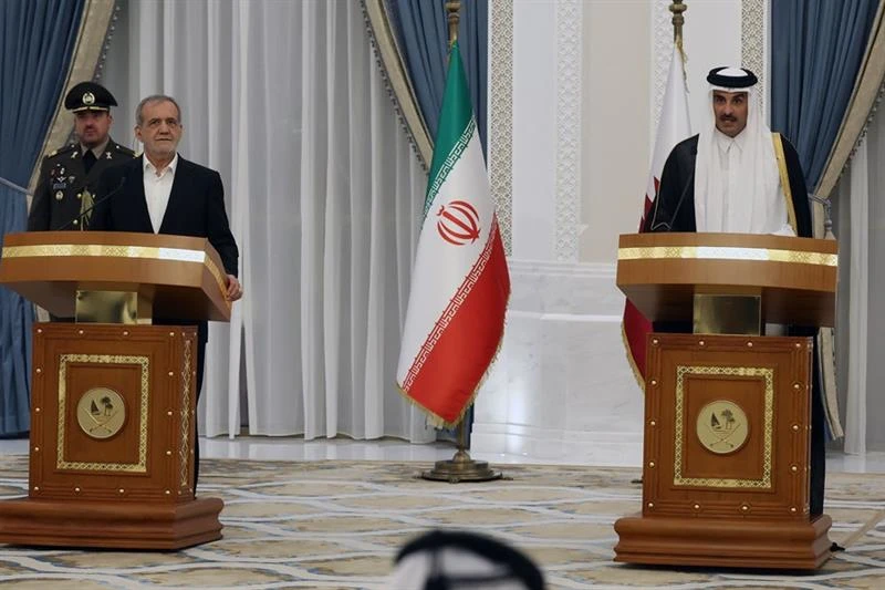 Qatar, Iran leaders discuss regional developments and peace efforts