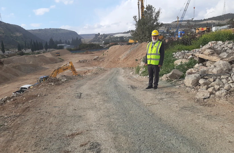 A photo showing the location of Greek Cyprus’ first Zionist school, set to open in 2027, taken from the Yael Foundation.