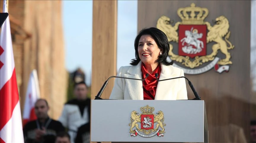 Georgia's president fights controversial 'foreign influence' law