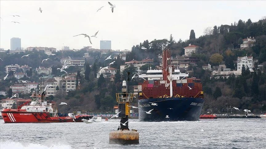 416M tons of cargo transported through Istanbul strait in 2023