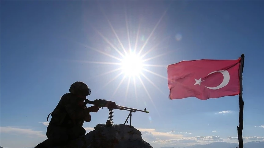 Turkish forces eliminate 7 PKK terrorists in northern Iraq, Syria