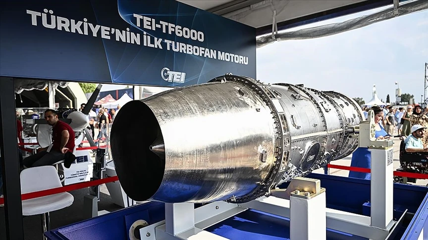 Türkiye's TEI completes 54 successful tests for TF6000 engine