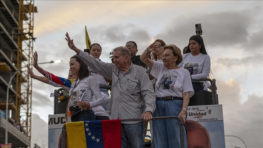 Venezuela's opposition candidate calls for strong international support