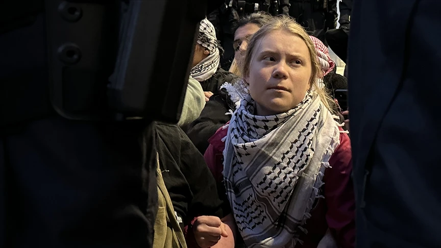 Climate activist Greta Thunberg condemns Israel's actions in Palestine as genocide