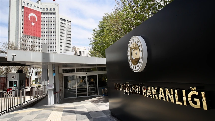 Photo shows Turkish Foreign Ministry headquarters in Turkish capital Ankara.